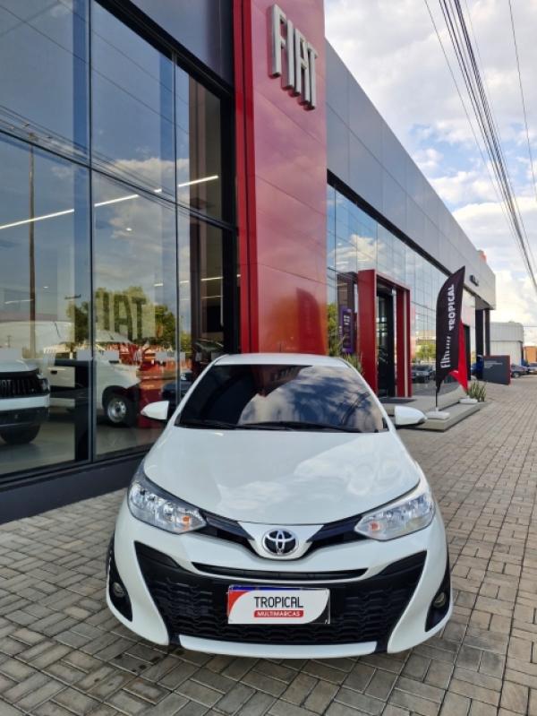 Toyota - 1.3 16V FLEX XL MULTIDRIVE - Branco - 3 - Tropical Multimarcas - Nossa Marca é Confiança!