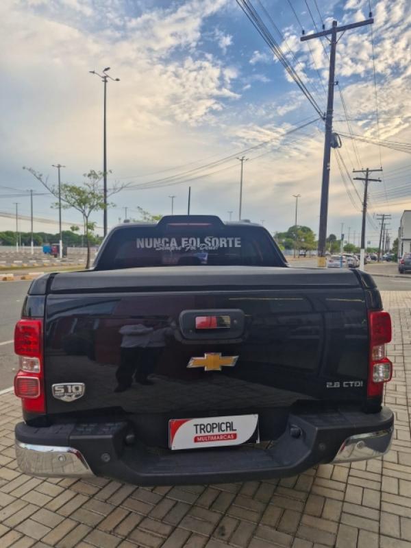 Chevrolet - 2.8 16V TURBO DIESEL HIGH COUNTRY CD 4X4 AUTOMÁTICO - Preto - 17 - Tropical Multimarcas - Nossa Marca é Confiança!